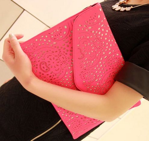 Bolsa Detalhada (rosa)